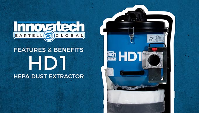 HD1 HEPA Dust Extractor - Features & Benefits